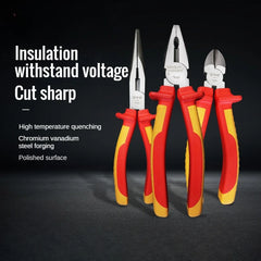 Insulated Electrician Pliers Set – 6-Inch & 8-Inch Multi-Purpose Hand Tools