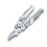 8.5-Inch Heavy Duty Wire Stripper, Cutter & Crimper Pliers