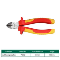 Insulated Electrician Pliers Set – 6-Inch & 8-Inch Multi-Purpose Hand Tools