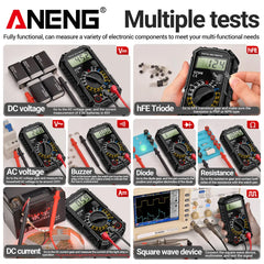 ANENG SZ308 Digital Multimeter for AC/DC Voltage, Current & Resistance