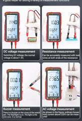 ANENG 681 Rechargeable Digital Multimeter with Non-Contact Voltage Tester