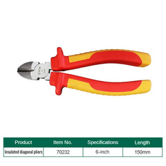 Insulated Electrician Pliers Set – 6-Inch & 8-Inch Multi-Purpose Hand Tools
