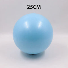 25cm Pilates Ball Explosion proof Yoga Core Ball Indoor Balance Fitness Ball Pilates Yoga Fitness Equipment