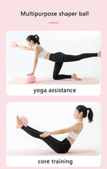 25cm Pilates Ball Explosion proof Yoga Core Ball Indoor Balance Fitness Ball Pilates Yoga Fitness Equipment
