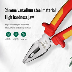 Insulated Electrician Pliers Set – 6-Inch & 8-Inch Multi-Purpose Hand Tools