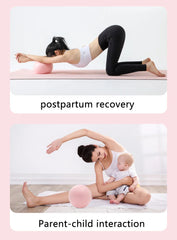 25cm Pilates Ball Explosion proof Yoga Core Ball Indoor Balance Fitness Ball Pilates Yoga Fitness Equipment