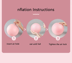 25cm Pilates Ball Explosion proof Yoga Core Ball Indoor Balance Fitness Ball Pilates Yoga Fitness Equipment