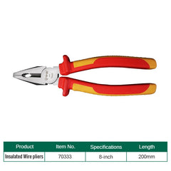 Insulated Electrician Pliers Set – 6-Inch & 8-Inch Multi-Purpose Hand Tools