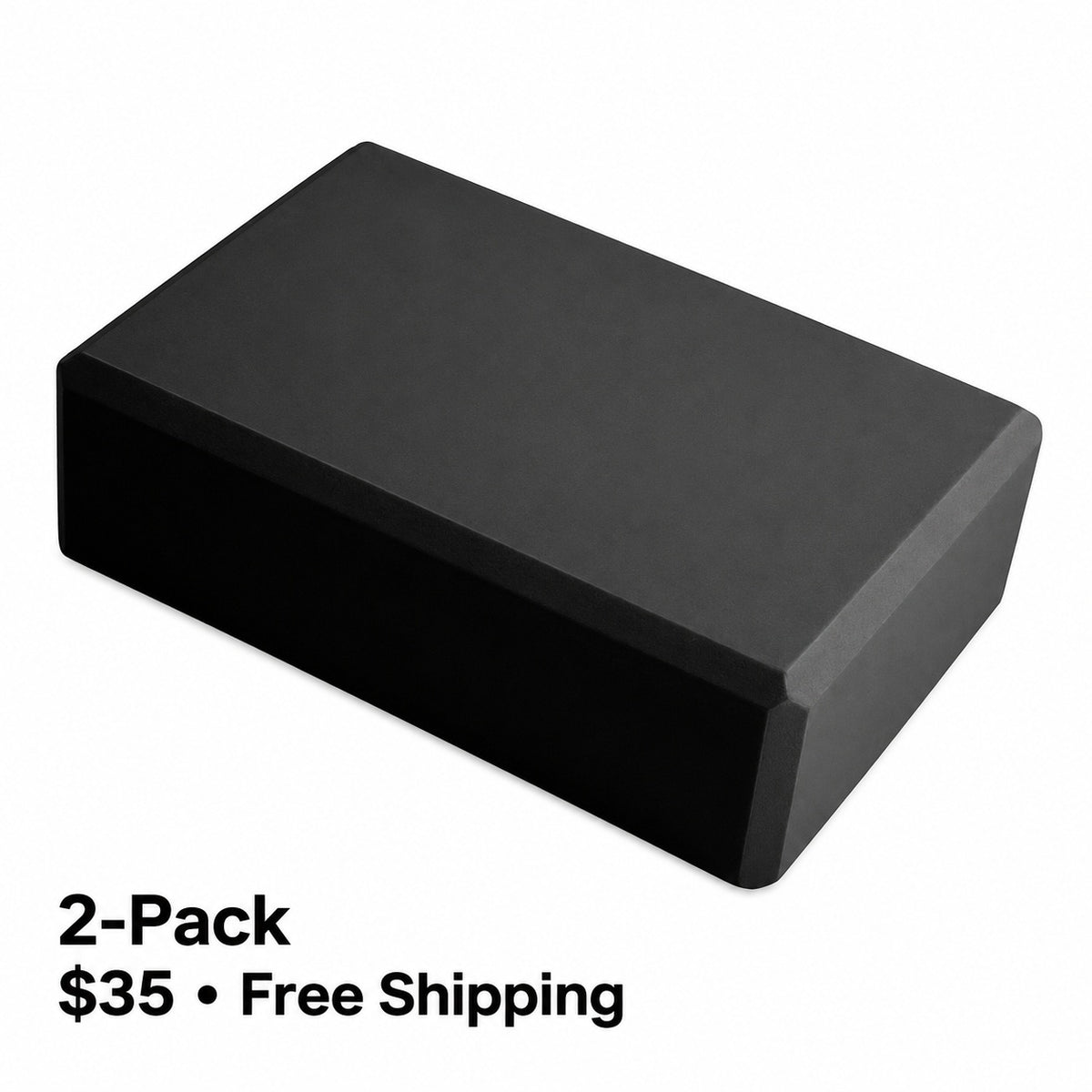 Premium Yoga Blocks – Foam Brick for Pilates, Stretching & Leg Toning