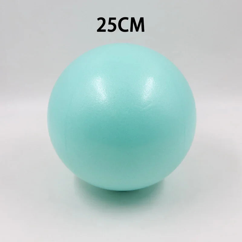 25cm Pilates Ball Explosion proof Yoga Core Ball Indoor Balance Fitness Ball Pilates Yoga Fitness Equipment