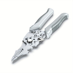 8.5-Inch Heavy Duty Wire Stripper, Cutter & Crimper Pliers