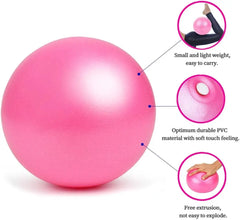 25cm Pilates Ball Explosion proof Yoga Core Ball Indoor Balance Fitness Ball Pilates Yoga Fitness Equipment