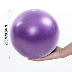 25cm Pilates Ball Explosion proof Yoga Core Ball Indoor Balance Fitness Ball Pilates Yoga Fitness Equipment