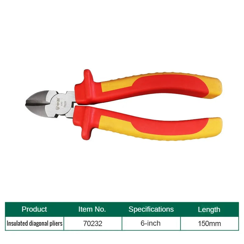 Insulated Electrician Pliers Set – 6-Inch & 8-Inch Multi-Purpose Hand Tools