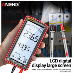 ANENG 681 Rechargeable Digital Multimeter with Non-Contact Voltage Tester